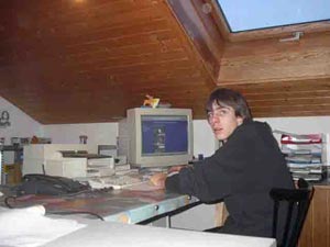 Praktikant Fabian Scheffler